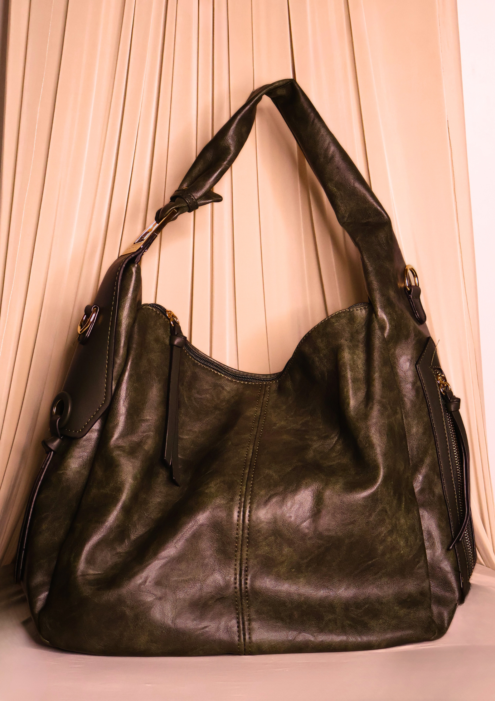 Buckle Up Hobo Bag