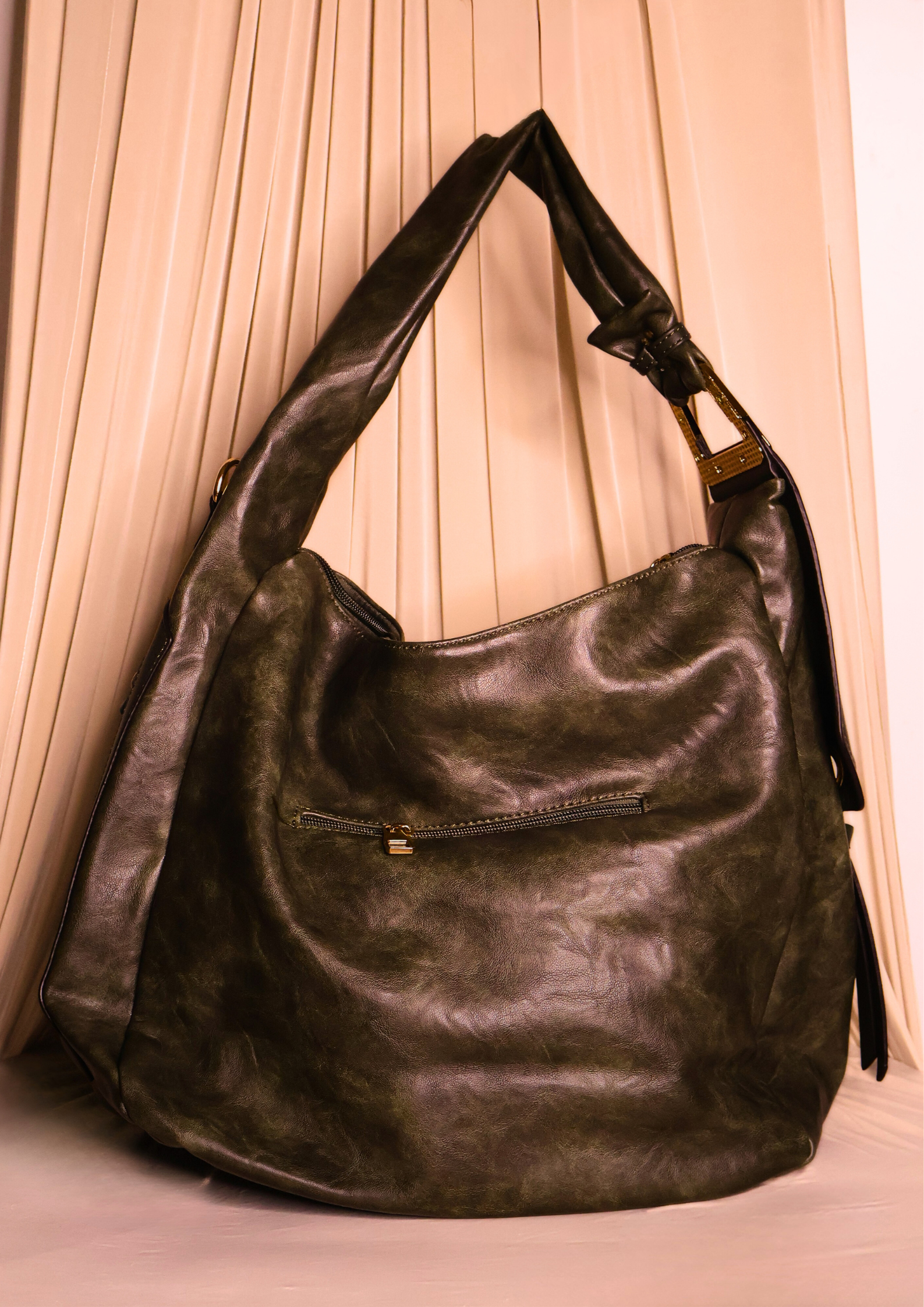 Buckle Up Hobo Bag